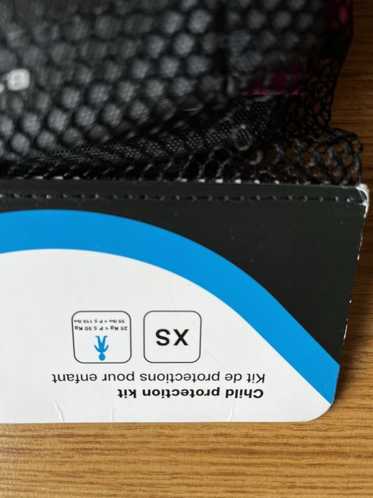 Protetores bicicleta skate trotinete criança novos BTwin Decathlon