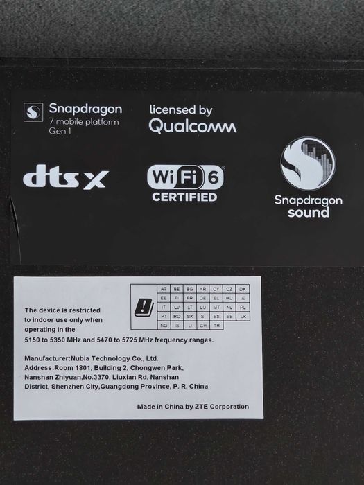 Nubia Flip 12/512GB Sunshine Gold