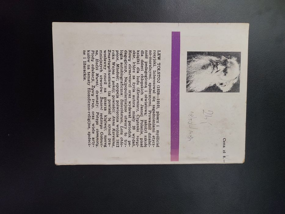 Lew Tołstoj - Śmierć Iwana Iljicza