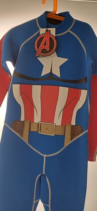 Nowa Pianka do plywania MARVEL 13 lat. KAPITAN AMERYKA