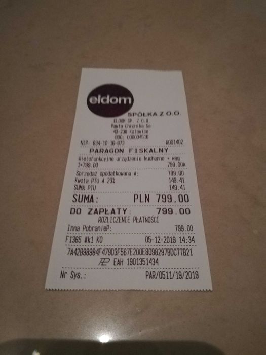 Urządzenie wielofunkcyjne Eldom