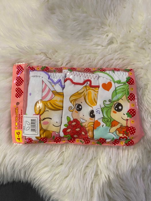 Majtki Dziewczęce  3 szt.