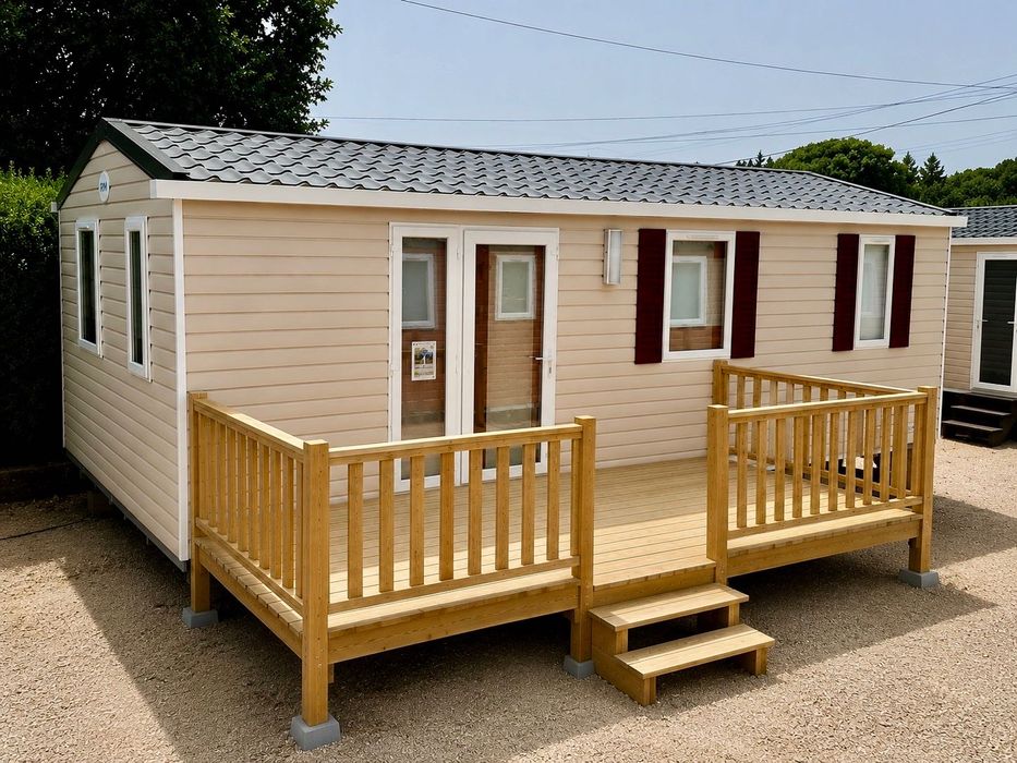 Casa Móvel IRM Eleganzia T2 – Como Nova + Terraço Oferta (Valor 2.160 €)