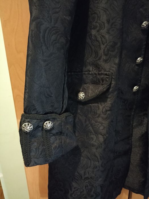 Камзол,сюртук,тренч Пират черного цвета размер 50-52