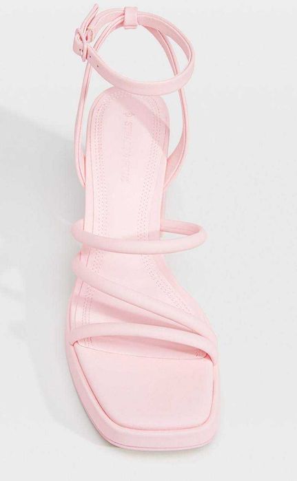 Sandały na platformie Stradivarius, rozmiar 38