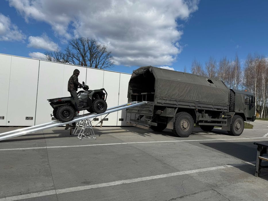 Najazdy aluminiowe ALTRAP - lawety , autolawety 2metra 3,5t