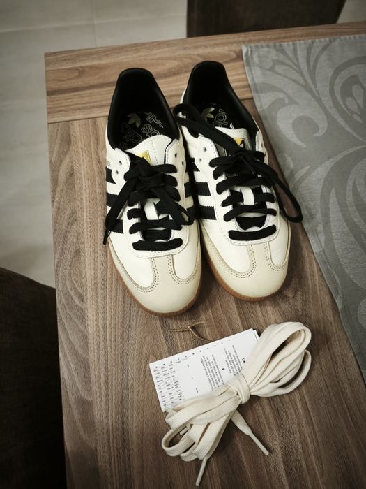 tenis mulher adidas samba og bege tamanho 36