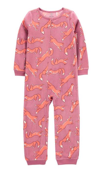 Флісова піжама сліп ромпер пижама Carters 3, 4, 5, 6, 7