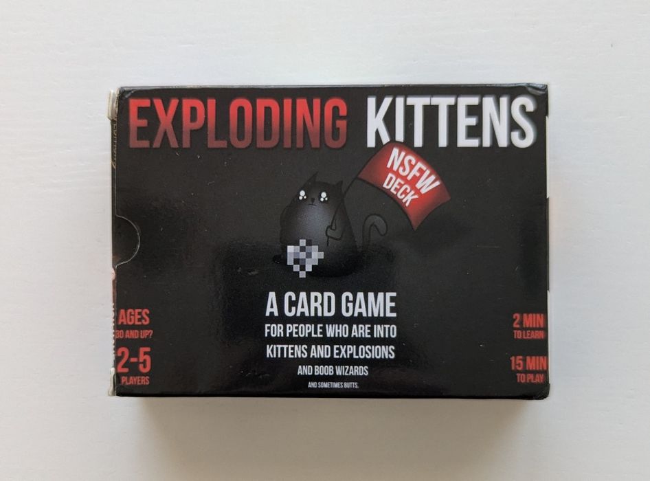 Jogo Exploding Kittens - NOVO