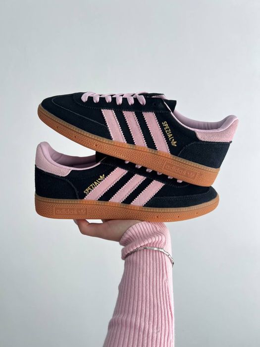 Adidas Spezial Handball Black Pink жіночі кросівки адідас спеціал адідас спешл