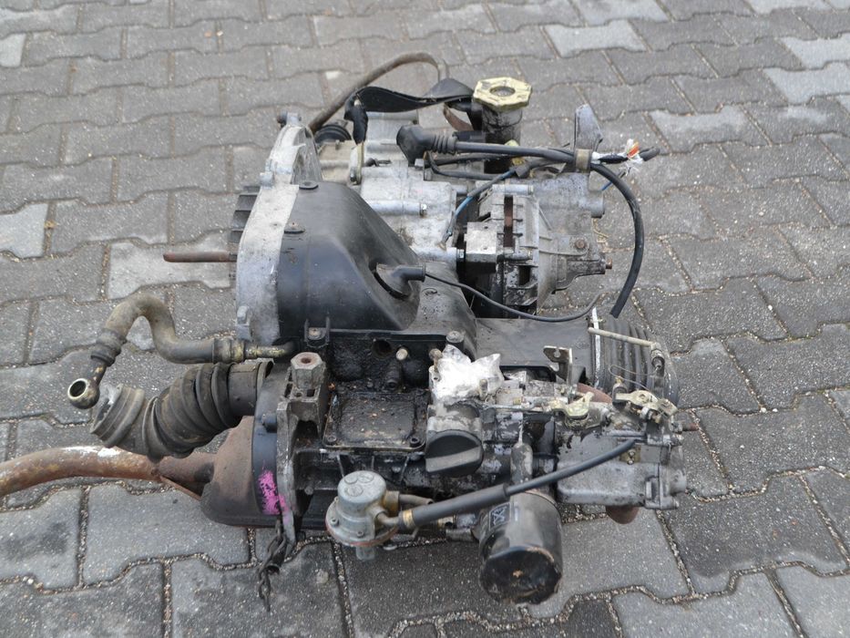 Silnik, Skrzynia biegów Piaggio APE Poker AFD1M