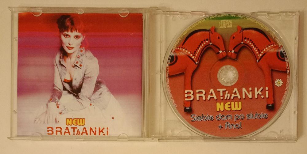 4 płyty CD Kayah i Bregovic, Czerwone Gitary, Brathanki, Golec uOrkies