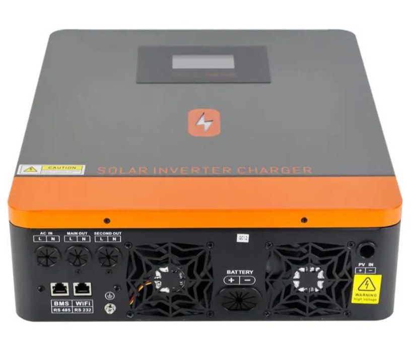 Гибридный инвертор солнечный PowMr 4200W 24V POW-HVM4.2M-24V-N (Max CH 120A, AC 100)