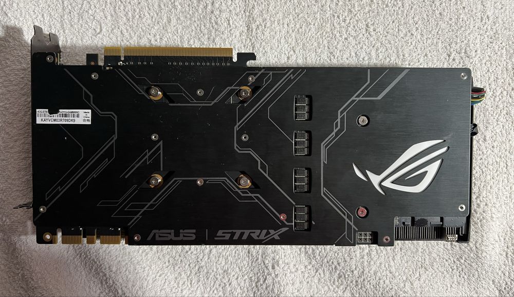 Видеокарта Asus Rog Strix 1080, 8gb ( Не рабочая )