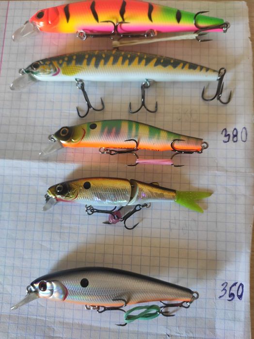 Воблера и вертушки