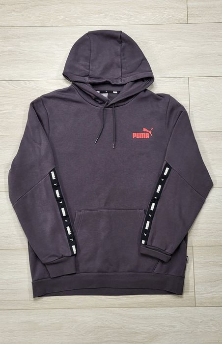 Худі Puma Essentials Tape M на флісі, оригінал. Графіт