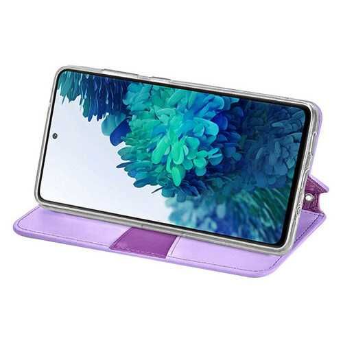 Кожаный чехол-книжка Getman Mandala   (Фиолетовый)