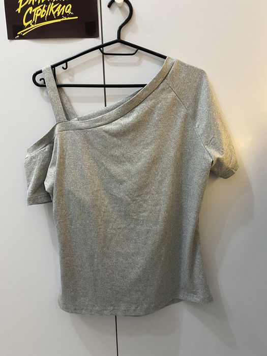 Футболка на одне плече вінтаж model of duty