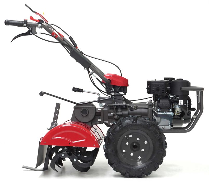 Glebogryzarka Hortmasz 7.0KM NAPĘD+PŁUG+OBSYPNIK +Koła Stalowe  62cm