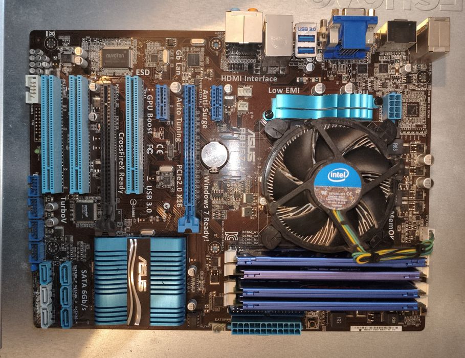 Płyta główna + Intel core i5 + Ram 16gb