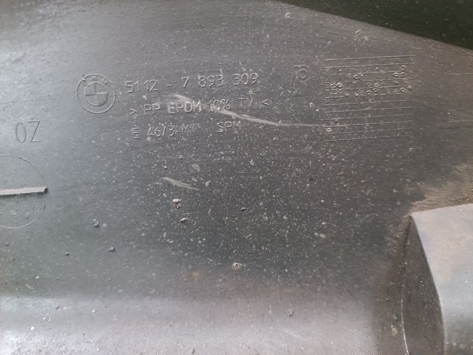 Para choques traseiro pack M original para bmw E46 touring impecável