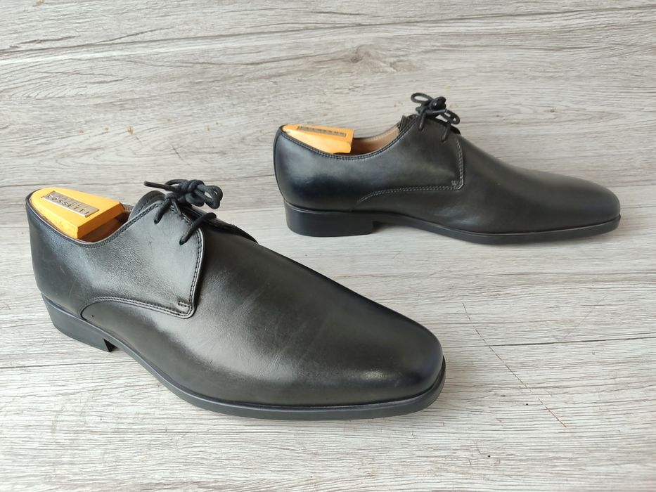 Clarks 44р туфли мужские ботинки кожаные Индия
