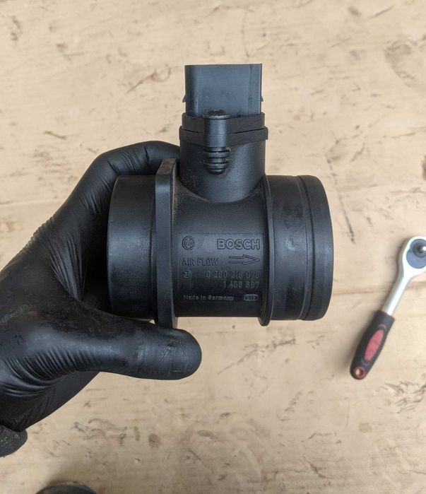 Витратомір повітря ДМРВ BMW N42, N43, N45, N40, N46, air mass meter