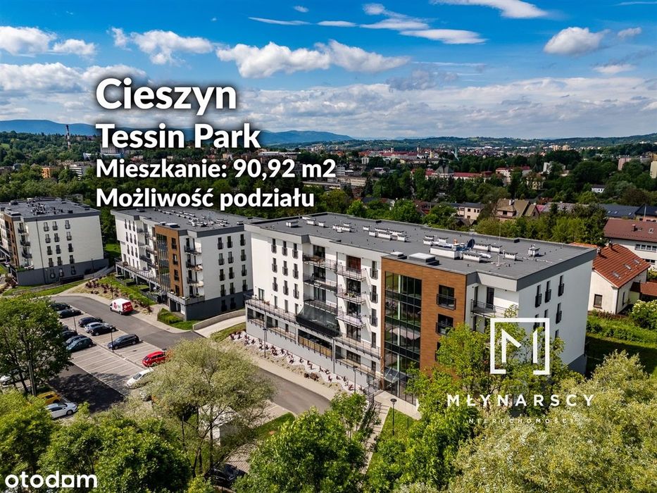 Mieszkanie 90 m2 | 4 pokoje | Tessin Park
