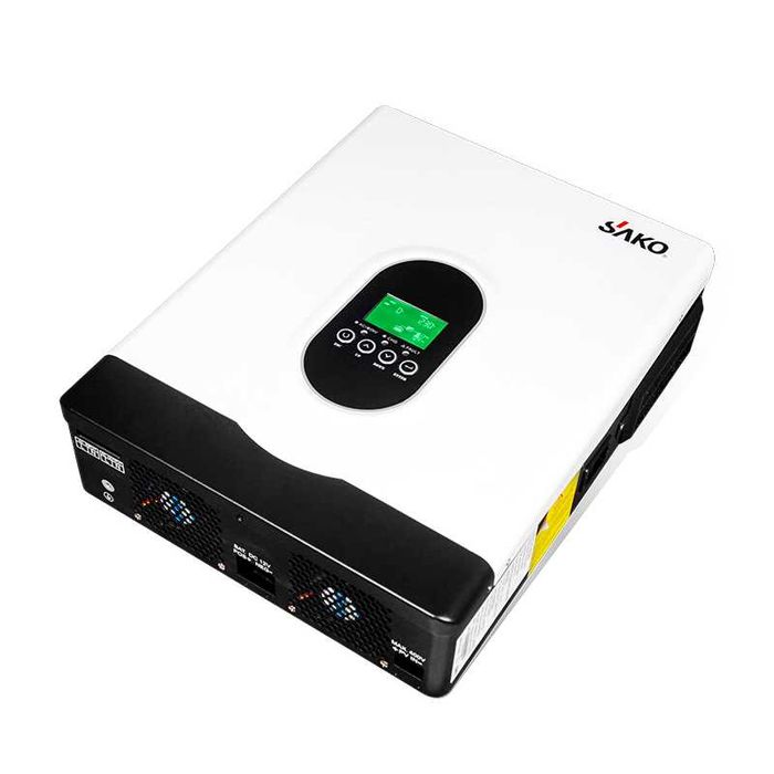 Гибридный инвертор SAKO E-SUN 3KVA/24V 2700Вт + Аккумулятор LiFePO₄ 2560Вт. Ritar 19"