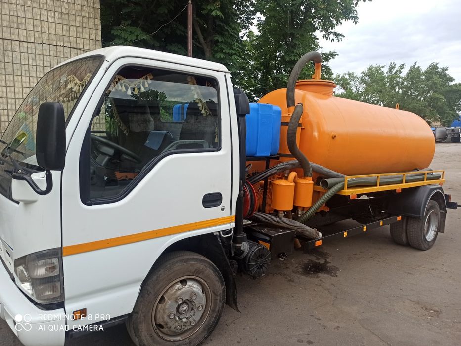 Откачка ям, послуги ілососа