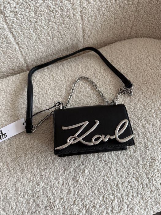 Сумка Karl Lagerfeld шкіряна