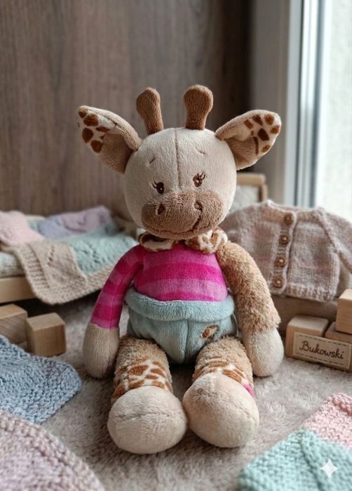 Мягкая игрушка жираф Mamma Giraffe Bukowski, жирафик