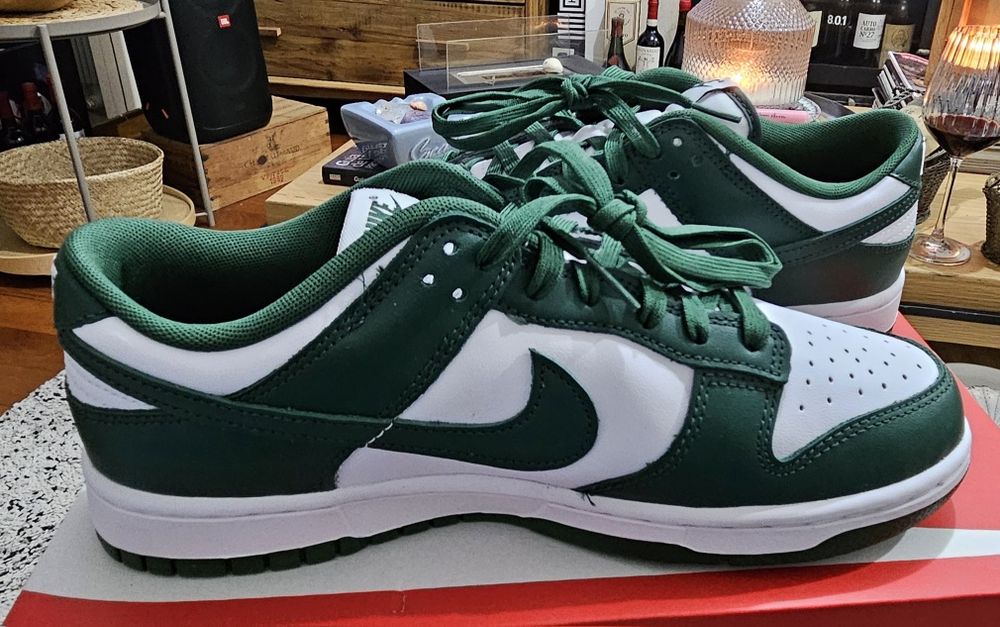 Ténis novos a estrear na caixa Nike Dunk Low Retro, 42,5 europeu