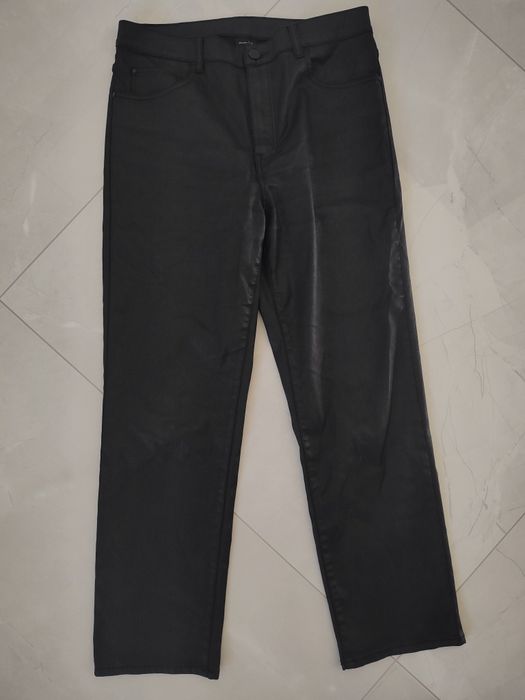 Massimo Dutti spodnie woskowane