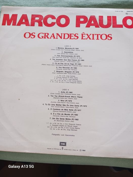 Discos de vinil antigos