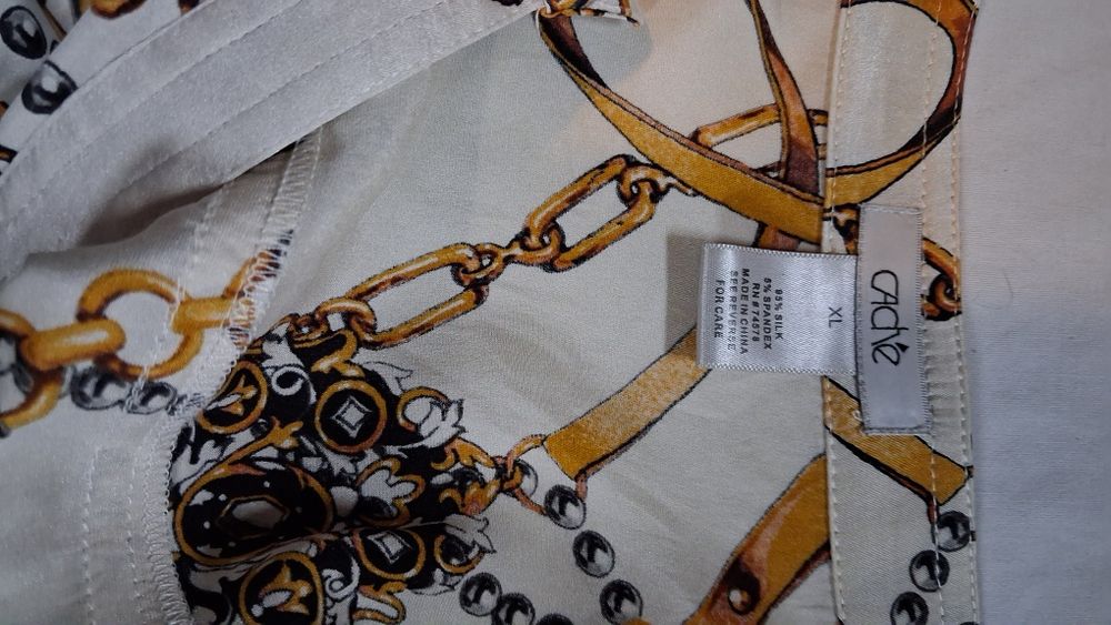 Koszula jedwab Cache/Roz XL/L