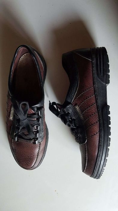 Туфли Унисекс Mephisto Размер 40 Кожа Made in France 100% Caoutchouc