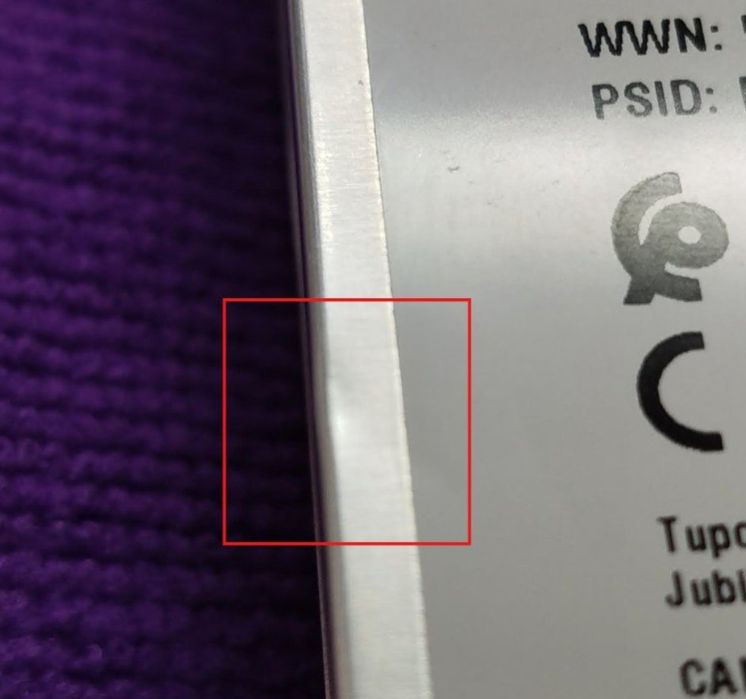 HDD 24 TB не робочий