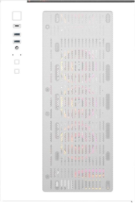 корпус пк M-RED Crystal Sea White  7 rgb кулерів новий