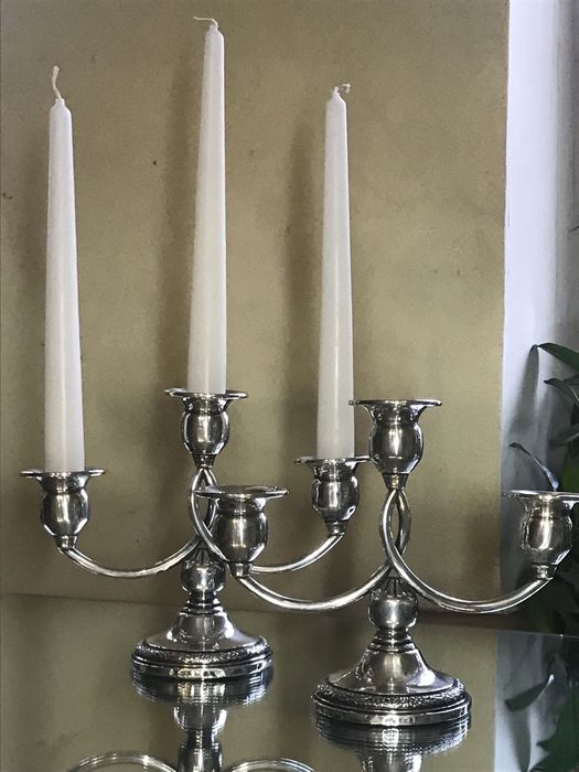 Подсвечники серебро (925)  REVERE SILVERSMITHS