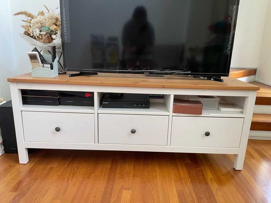 Szafka RTV-IKEA HEMNES-drewno-kredens -Leksvik- Ikea