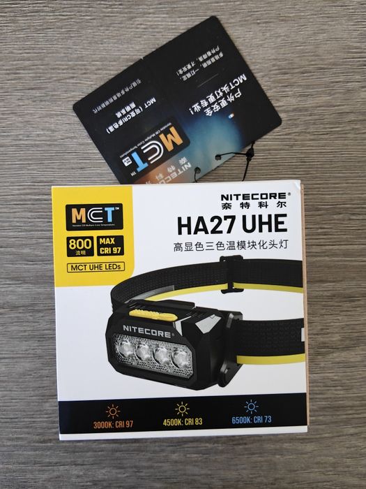 Новые мощные налобники Nitecore NU53, Nitecore HC75 UHE, Nitecore HA27