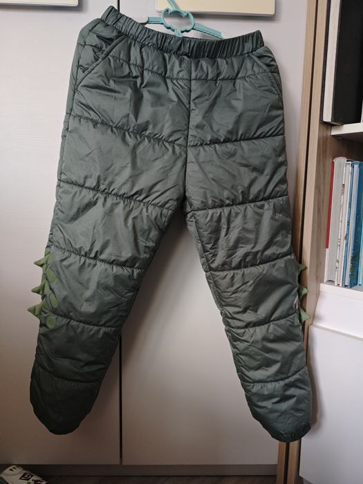 Spodnie zimowe, ocieplane 128