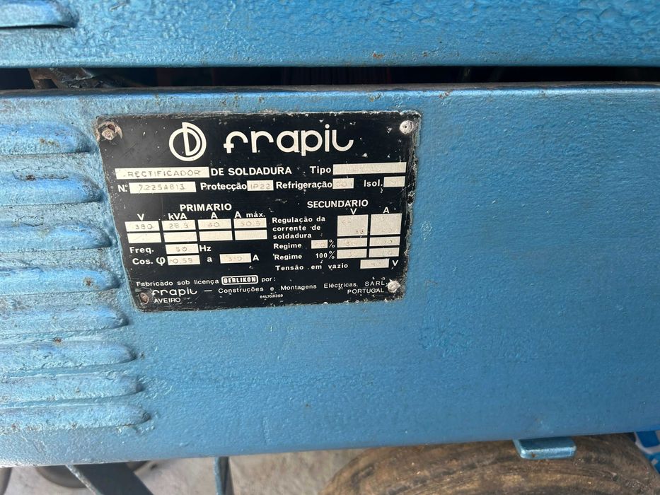 Máquinas de soldar industriais rotativas e estáticas, 400A