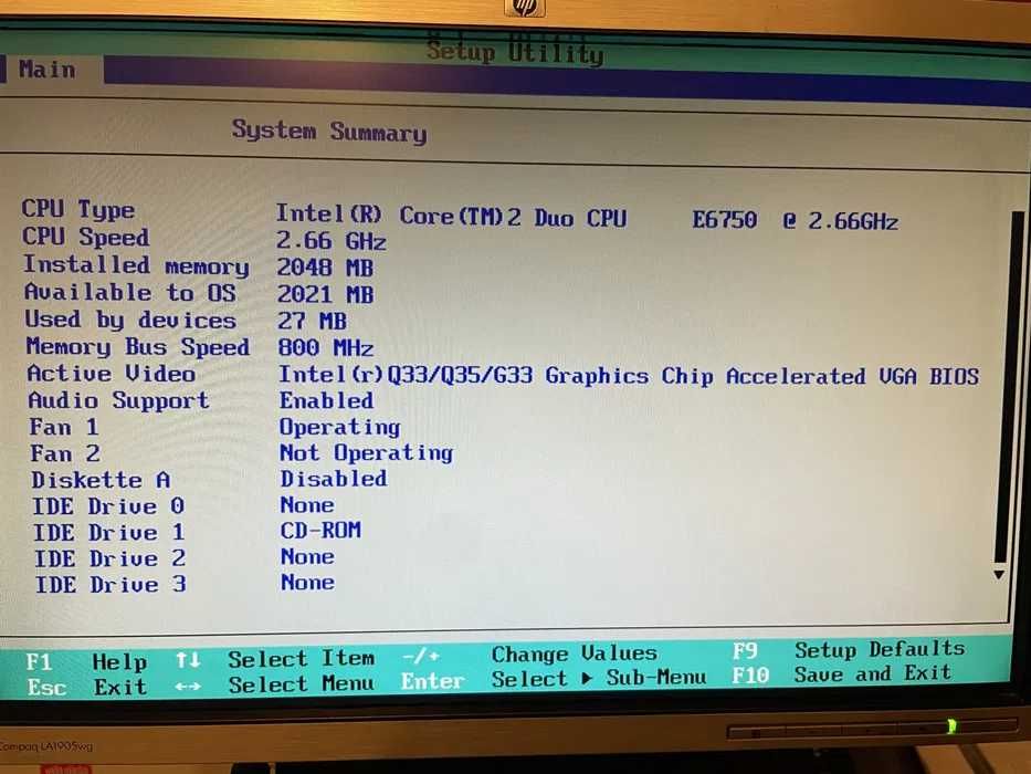 komputer stacjonarny mini Lenovo ThinkCentre M57 e6750 2.66 GHz 8GBram