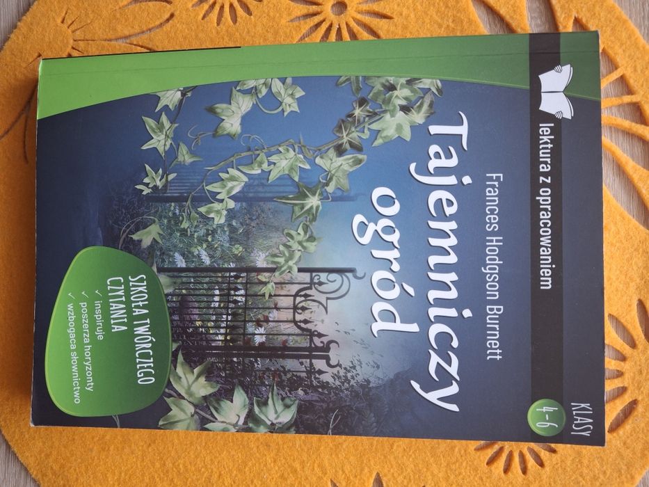 Tajemniczy ogród - lektura z opracowaniem.