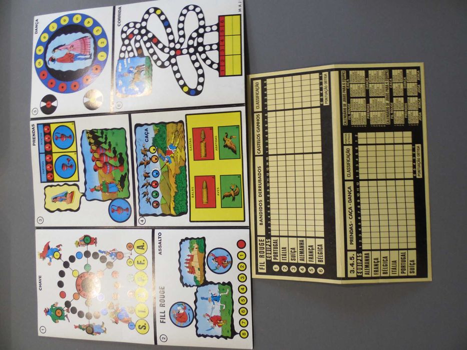 Jogos de tabuleiro Majora incompletos