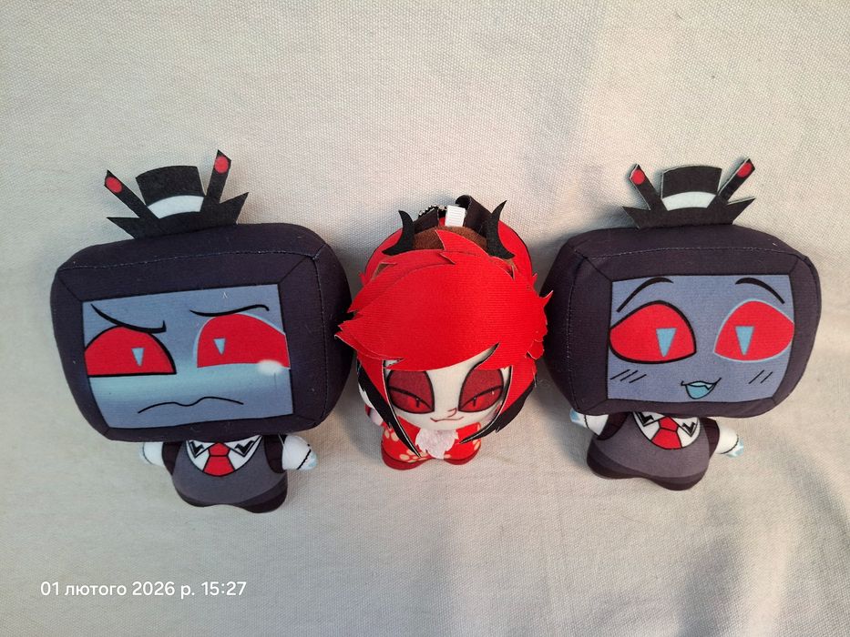 Аластор Вокс 10 см отель Хазбин Hazbin hotel Адский босс