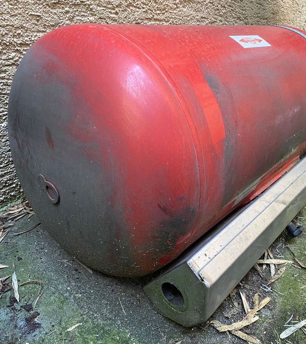 zbiornik na gas do kampera 70 litrowy