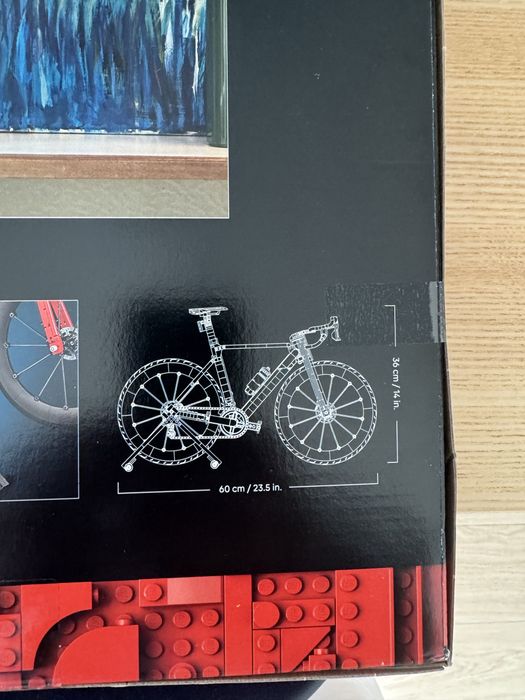 Lego klocki nowe adults rower szosowy